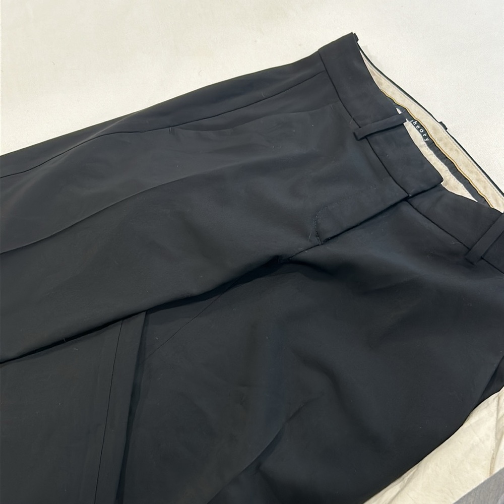 Theory Black Women's Trousers - Picture 6 of 16